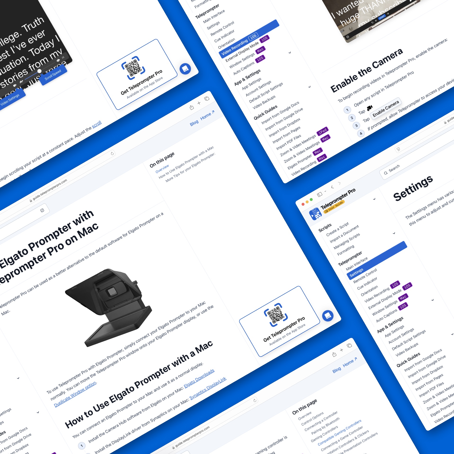 Full User Guide for Teleprompter Pro is Now Available